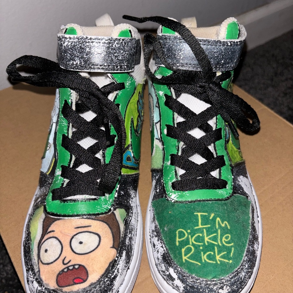 Custom Rick & Morty Air Jordan 1